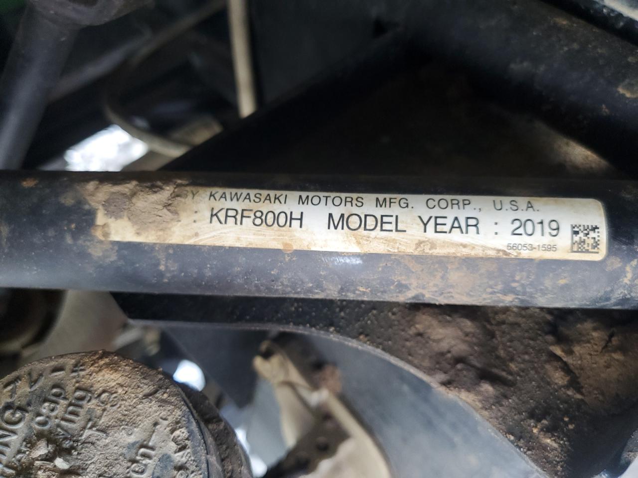jkbrfch16kb502349 JKBRFCH16KB502349 2019 Kawasaki Krf800 H