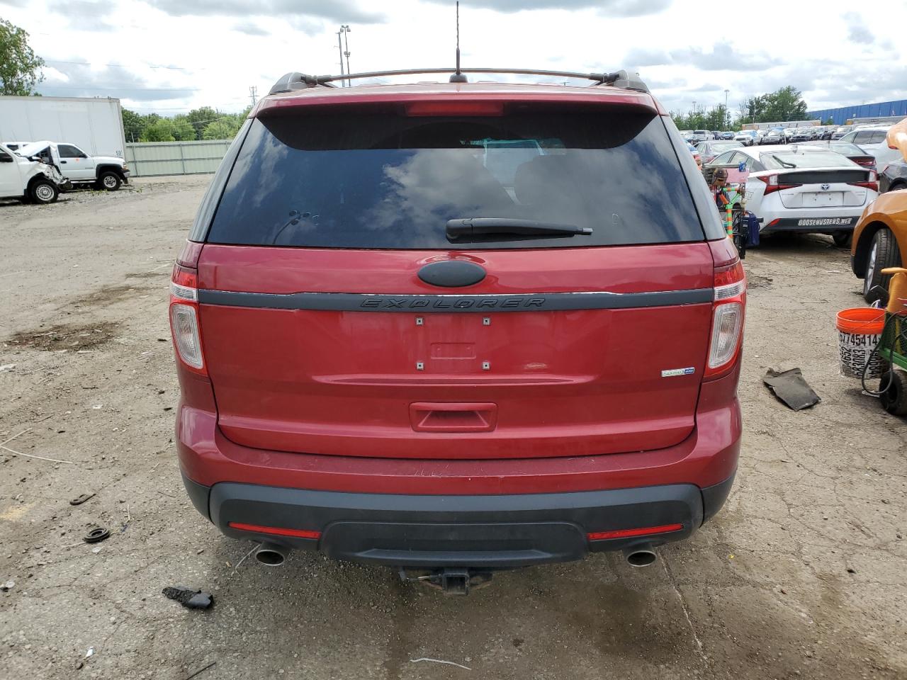 2014 Ford Explorer VIN: 1FM5K8B8XEGB57076 Lot: 64633795