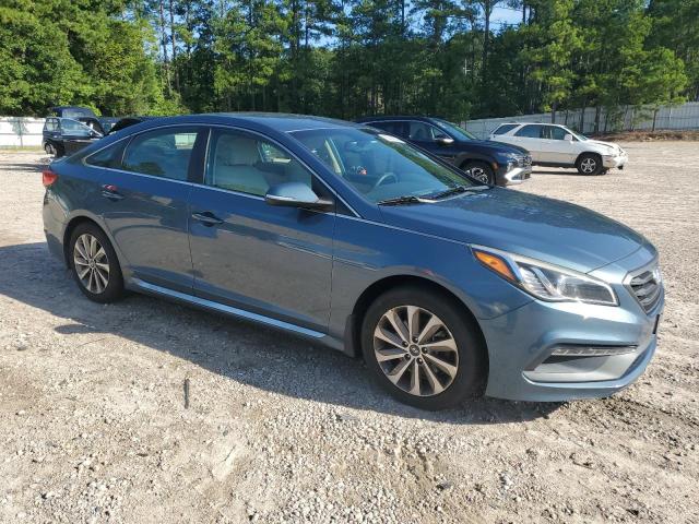  HYUNDAI SONATA 2015 Teal