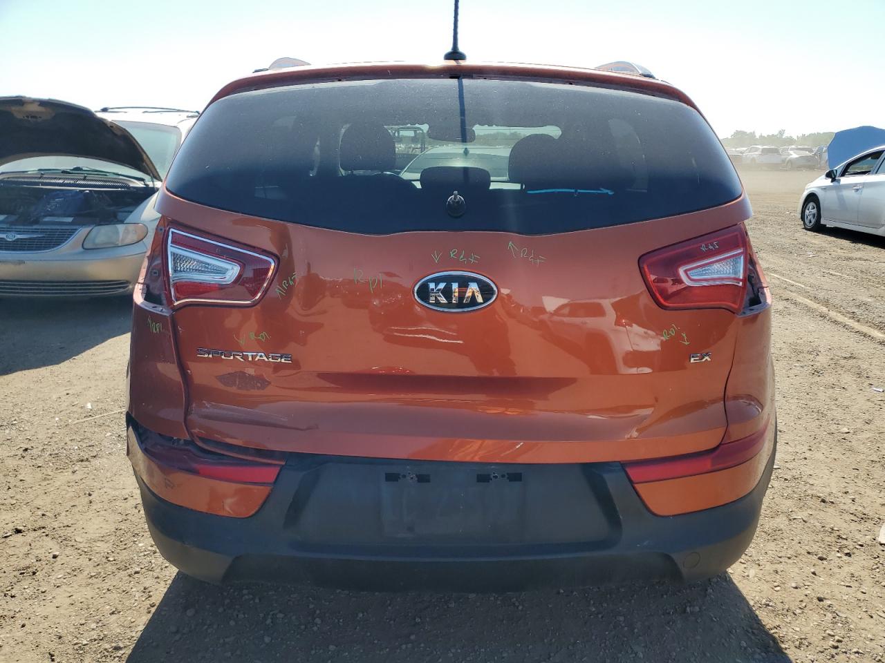 2011 Kia Sportage Ex VIN: KNDPCCA25B7101455 Lot: 63502445