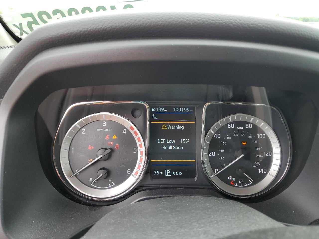 2019 Nissan Titan Xd Sl VIN: 1N6BA1F46KN507820 Lot: 64928625