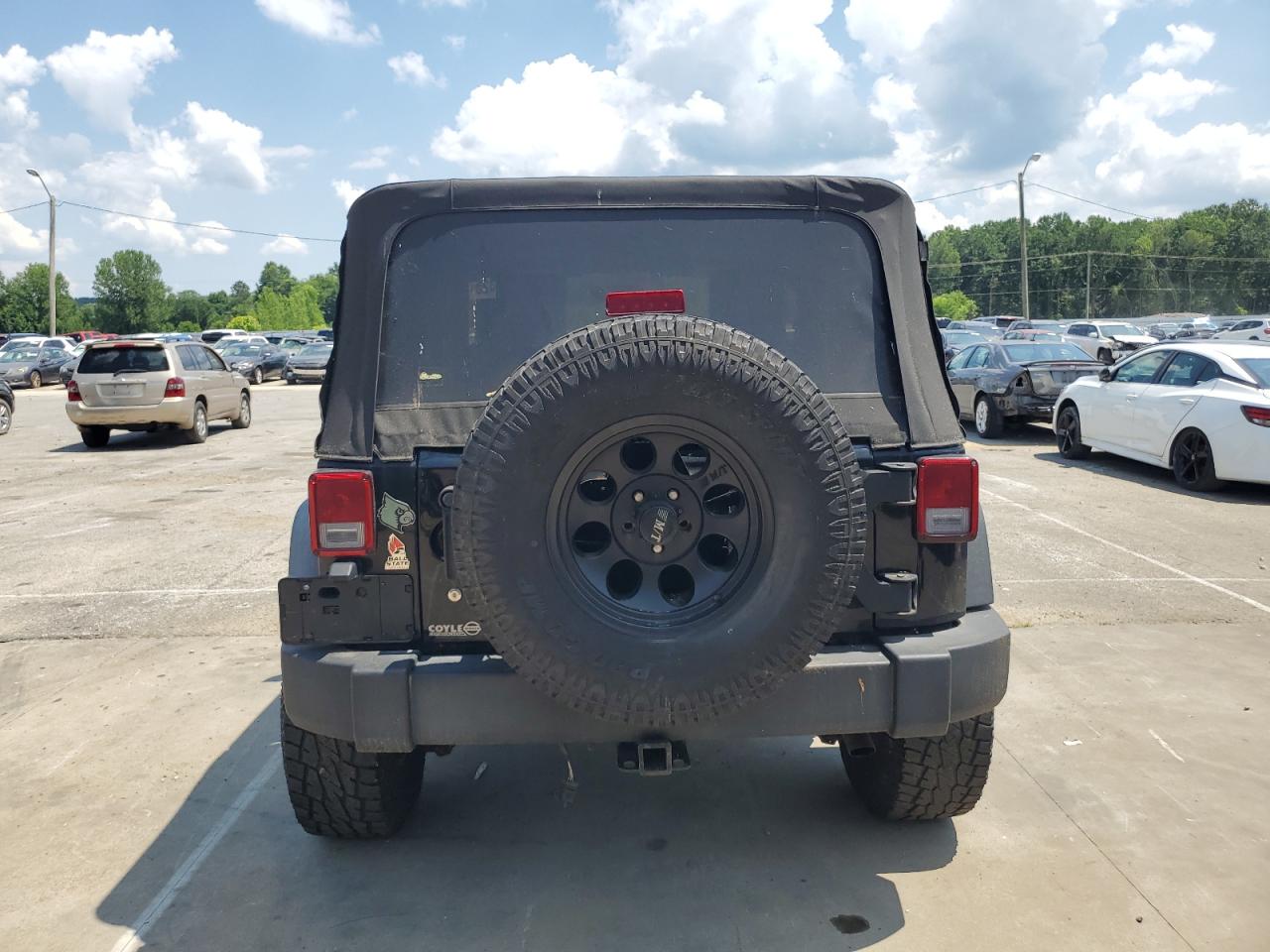 2007 Jeep Wrangler X VIN: 1J4FA24157L193741 Lot: 64331425
