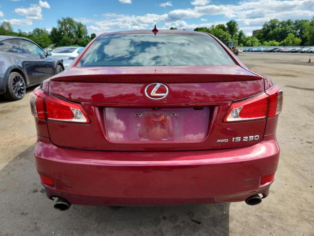  LEXUS IS 2012 Czerwony