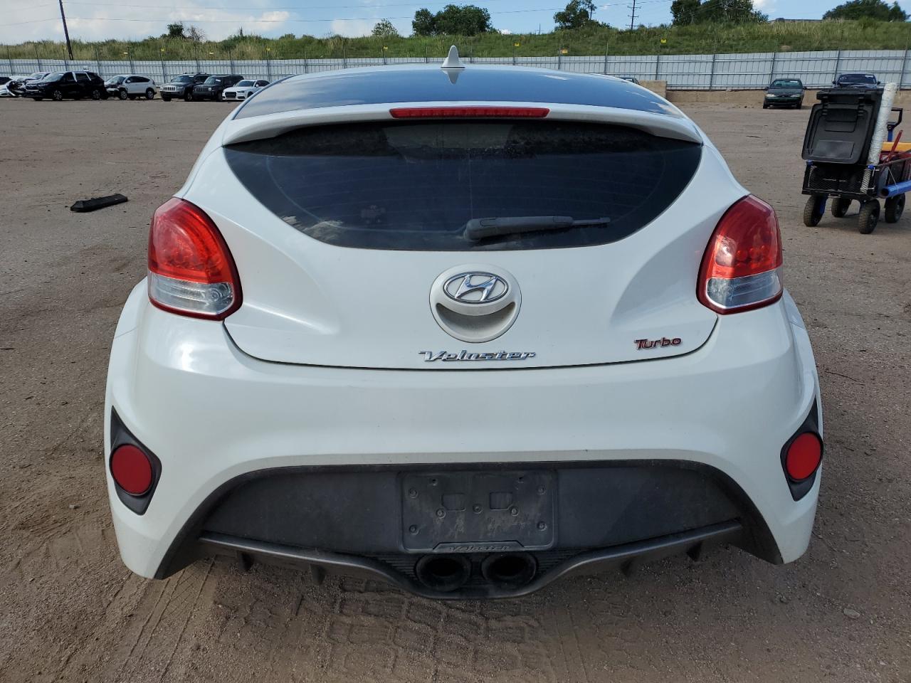 2013 Hyundai Veloster Turbo VIN: KMHTC6AE6DU165577 Lot: 64027905