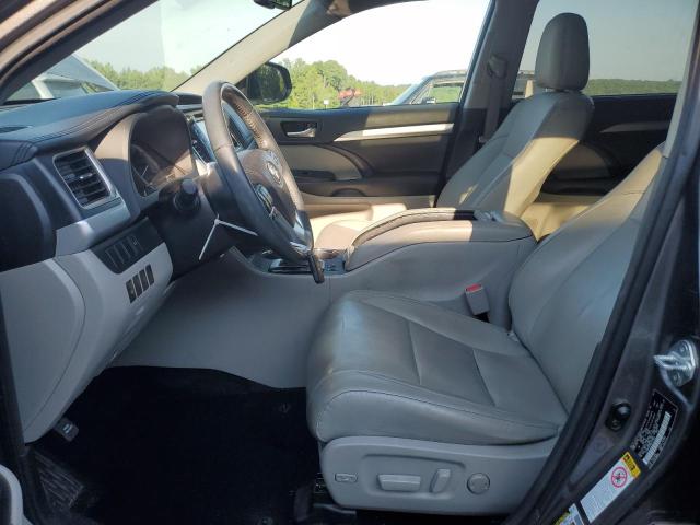  TOYOTA HIGHLANDER 2016 Szary