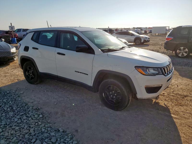  JEEP COMPASS 2018 Белы