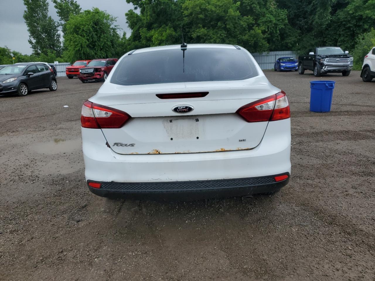 2012 Ford Focus Se VIN: 1FAHP3F29CL198384 Lot: 65340035