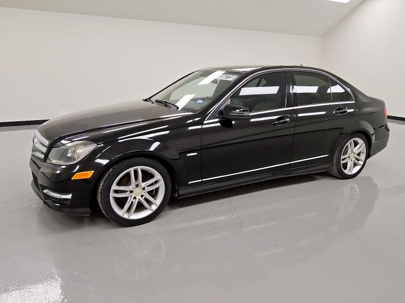  MERCEDES-BENZ C-CLASS 2012 Czarny
