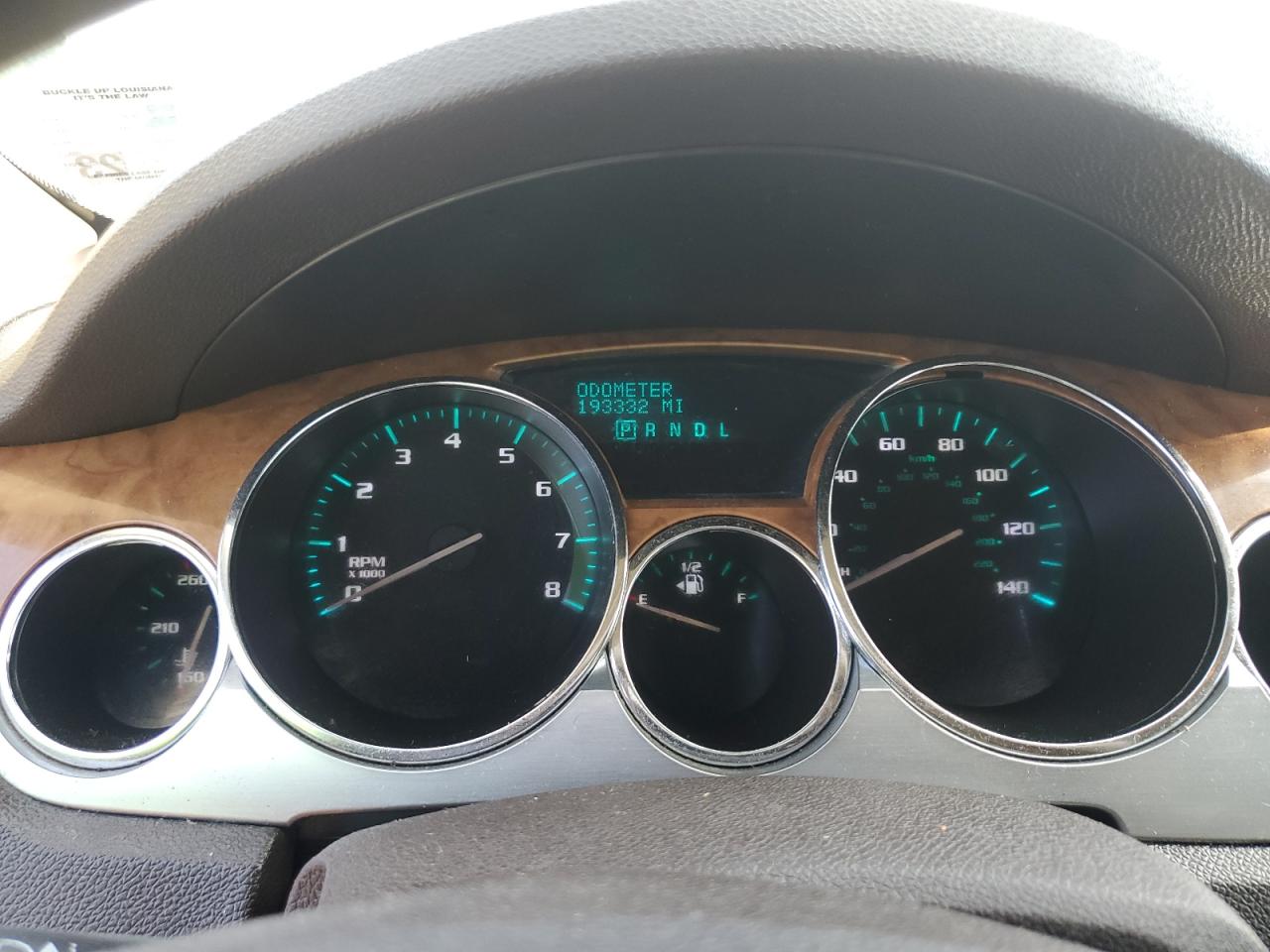 2008 Buick Enclave Cxl VIN: 5GAER23798J191330 Lot: 65031675