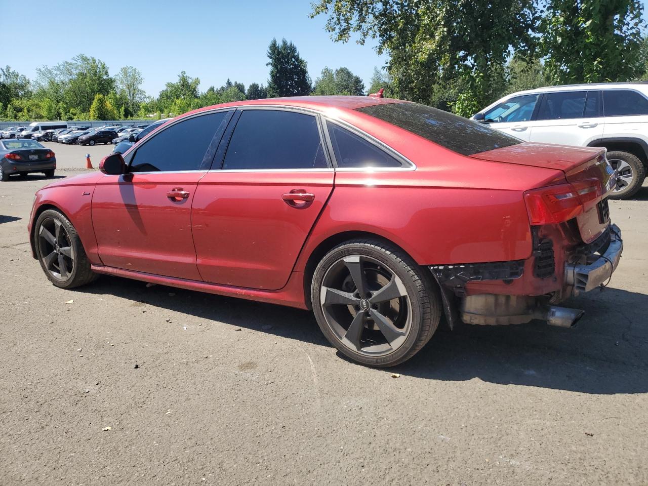 2013 Audi A6 Prestige brown null gas WAUHGAFC3DN044232 photo #3