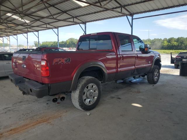  FORD F250 2016 Czerwony