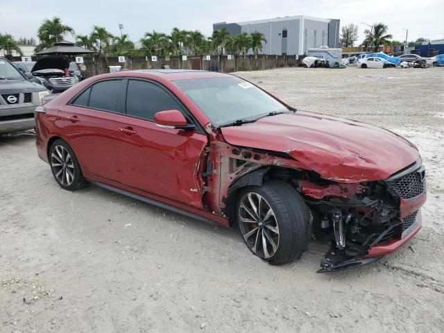  CADILLAC CT4-V BLAC 2023 Czerwony