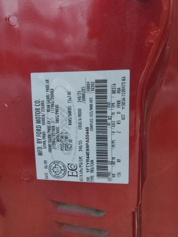 2009 FORD RANGER SUPER CAB  