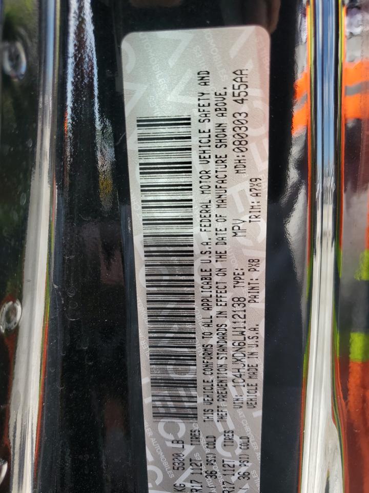 2020 Jeep Wrangler Unlimited Sport VIN: 1C4HJXDN6LW112138 Lot: 63618705