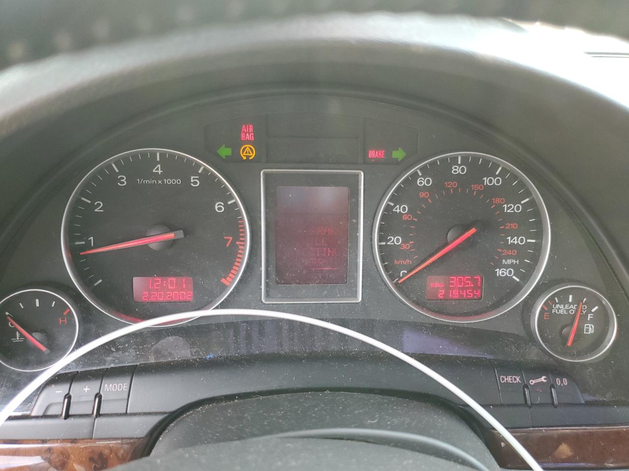 2003 Audi A4 3.0 Quattro VIN: WAULT68EX3A130208 Lot: 63248185