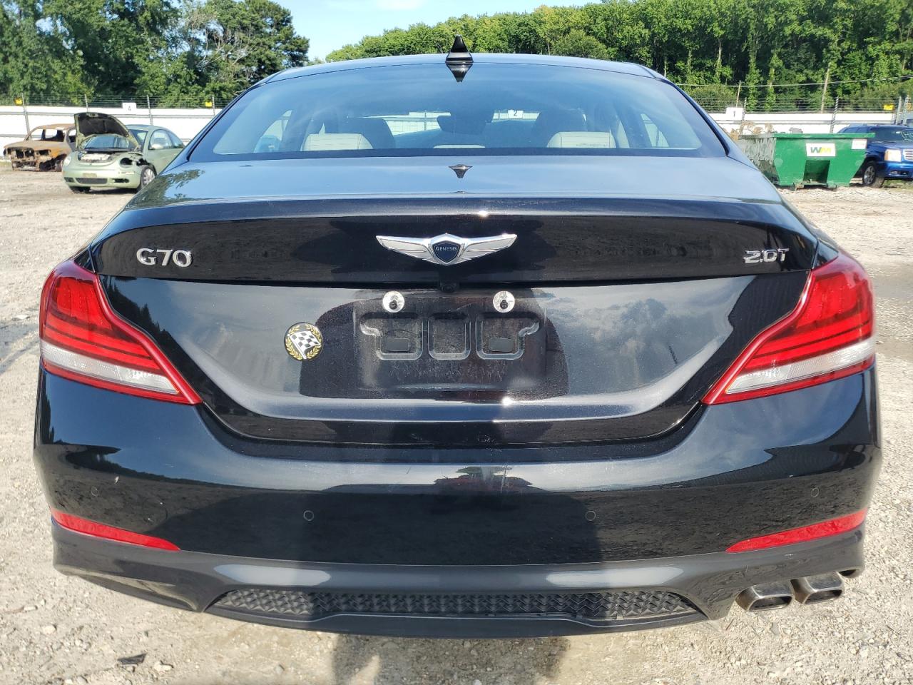 2021 Genesis G70 Elite VIN: KMTG34LA3MU075938 Lot: 66558275