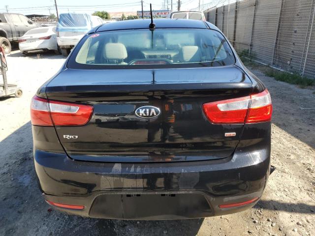  KIA RIO 2014 Черный