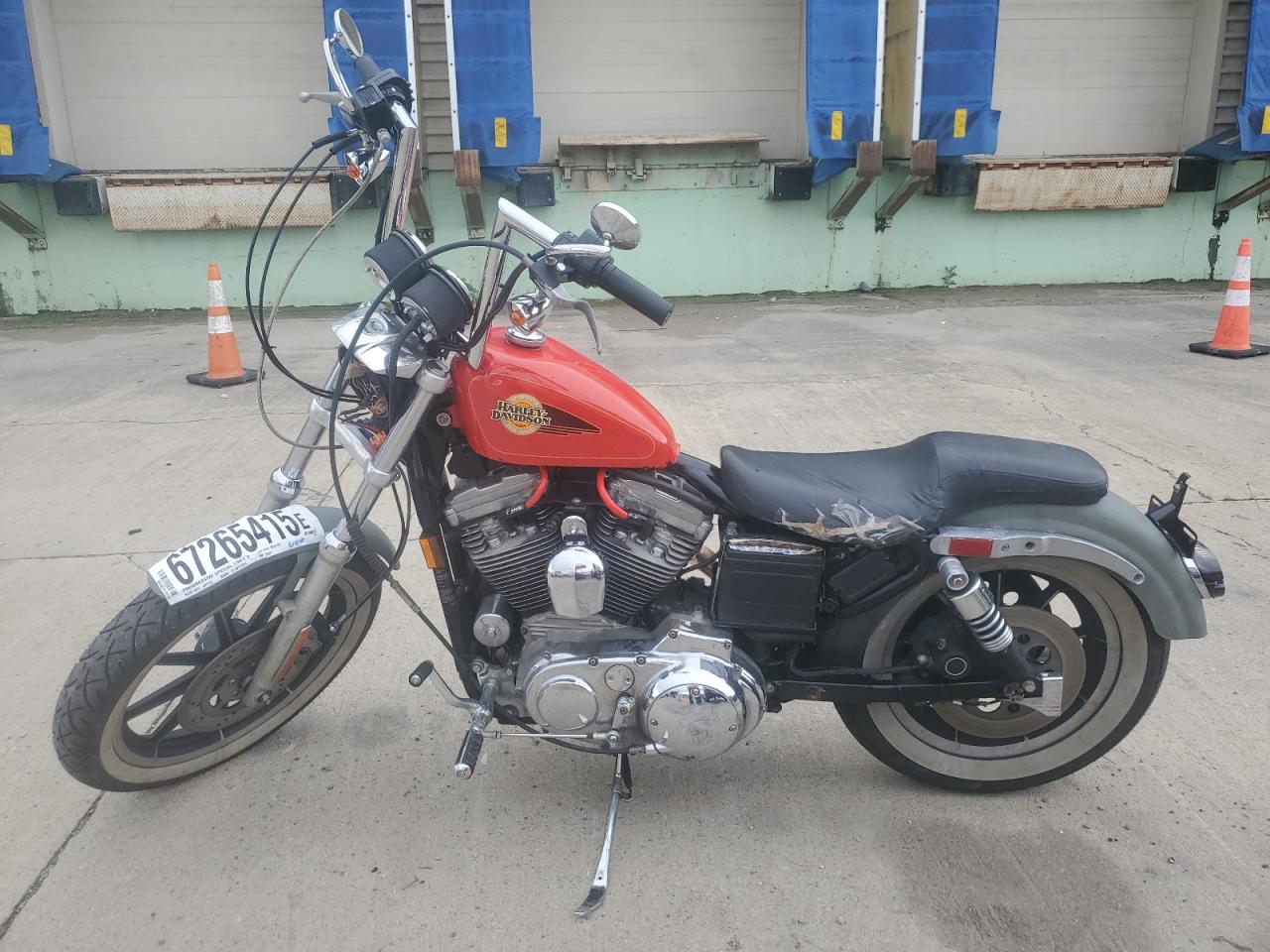 1993 Harley-Davidson Xlh1200 red roadster_bike gas 1HD1CAP15PY220521 photo #4