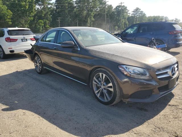  MERCEDES-BENZ C-CLASS 2017 Brown