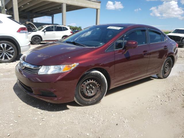  HONDA CIVIC 2012 Burgundy