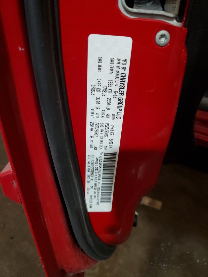 2013 Dodge Grand Caravan R/T VIN: 2C4RDGEG7DR800459 Lot: 64480045