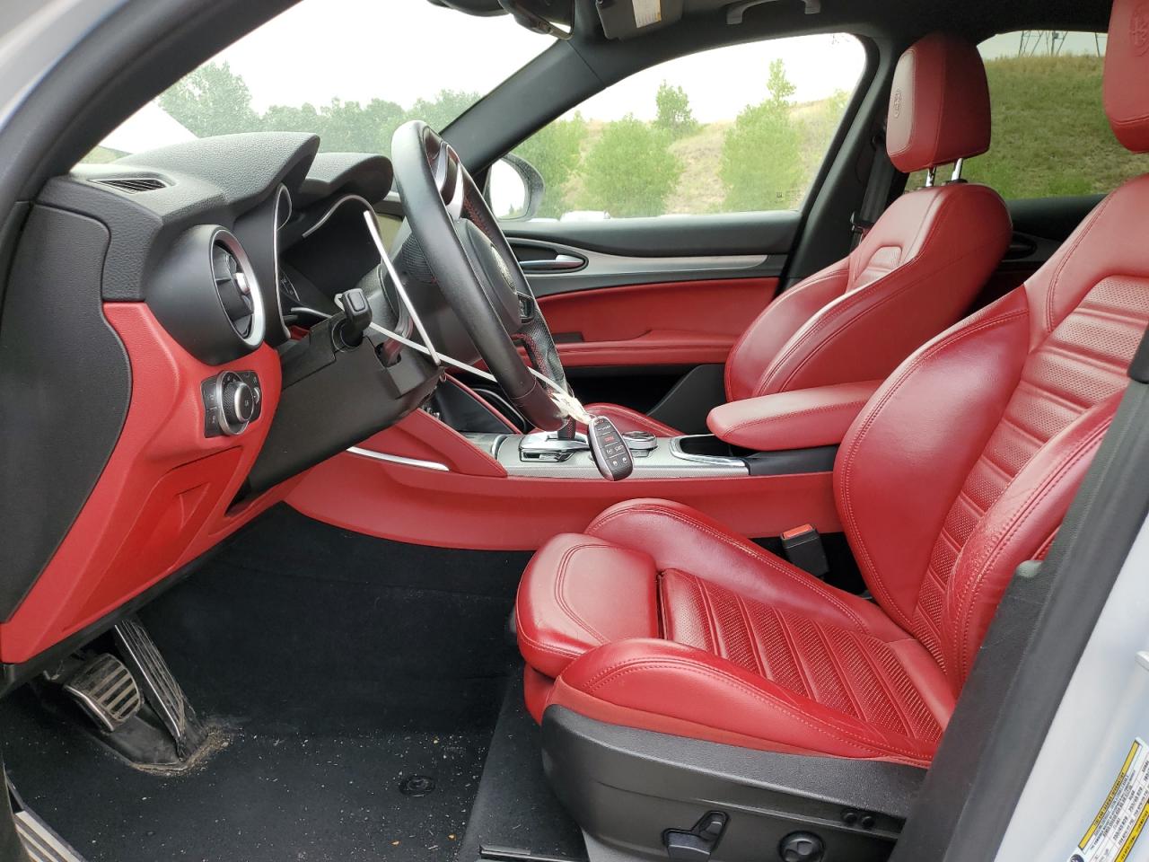 2021 Alfa Romeo Stelvio Ti VIN: ZASPAKBN9M7D15710 Lot: 64444305