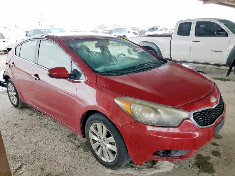  KIA FORTE 2014 Red