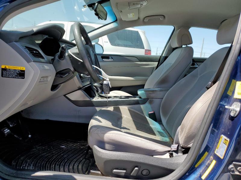  HYUNDAI SONATA 2015 Granatowy