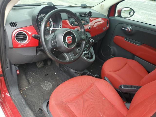 Hatchbacks FIAT 500 2012 Red