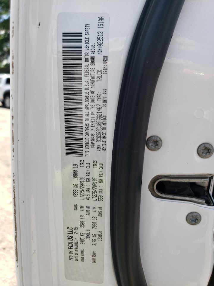 2015 Ram 3500 St VIN: 3C63R3CJ0FG621467 Lot: 64458265