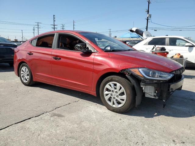 Sedans HYUNDAI ELANTRA 2017 Czerwony
