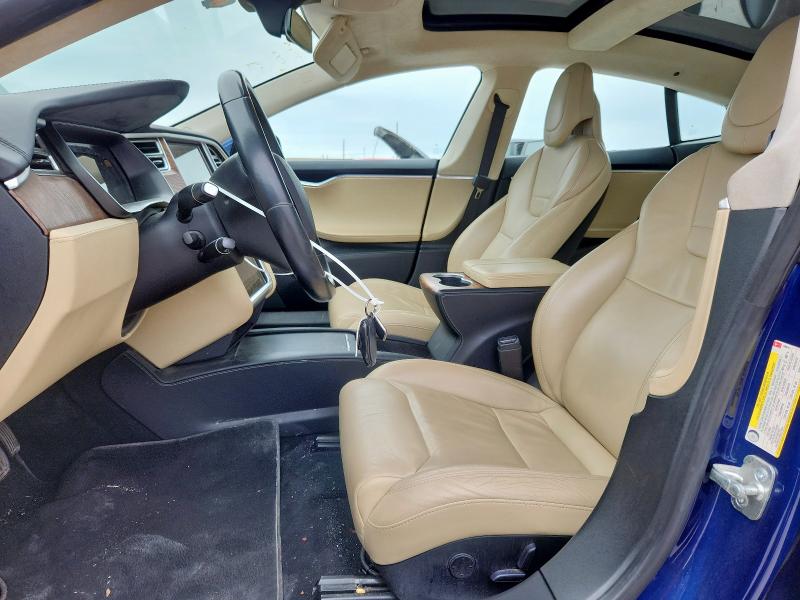  TESLA MODEL S 2017 Granatowy