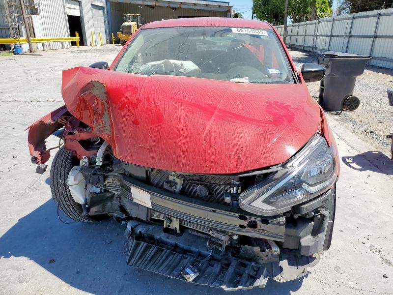  NISSAN SENTRA 2019 Czerwony