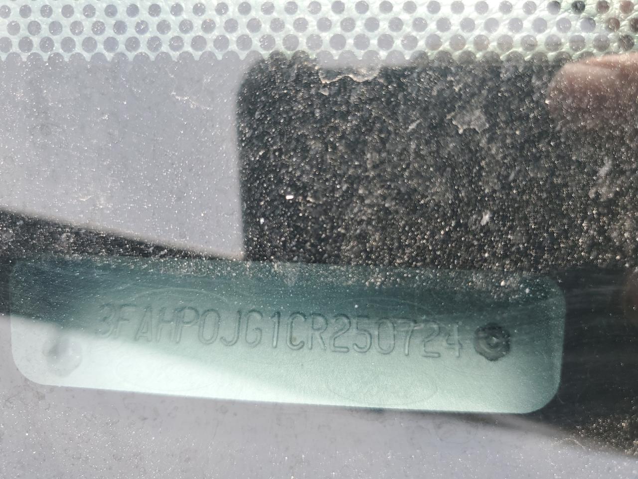 2012 Ford Fusion Sel VIN: 3FAHP0JG1CR250724 Lot: 67306955