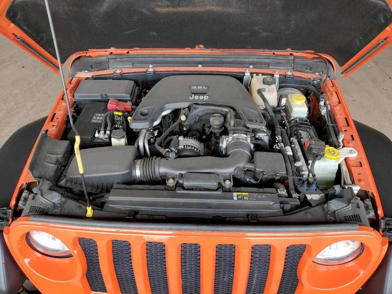 2019 Jeep Wrangler Unlimited Sport VIN: 1C4HJXDG8KW677104 Lot: 65242745