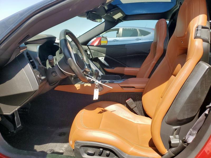 Coupet CHEVROLET CORVETTE 2015 Czerwony