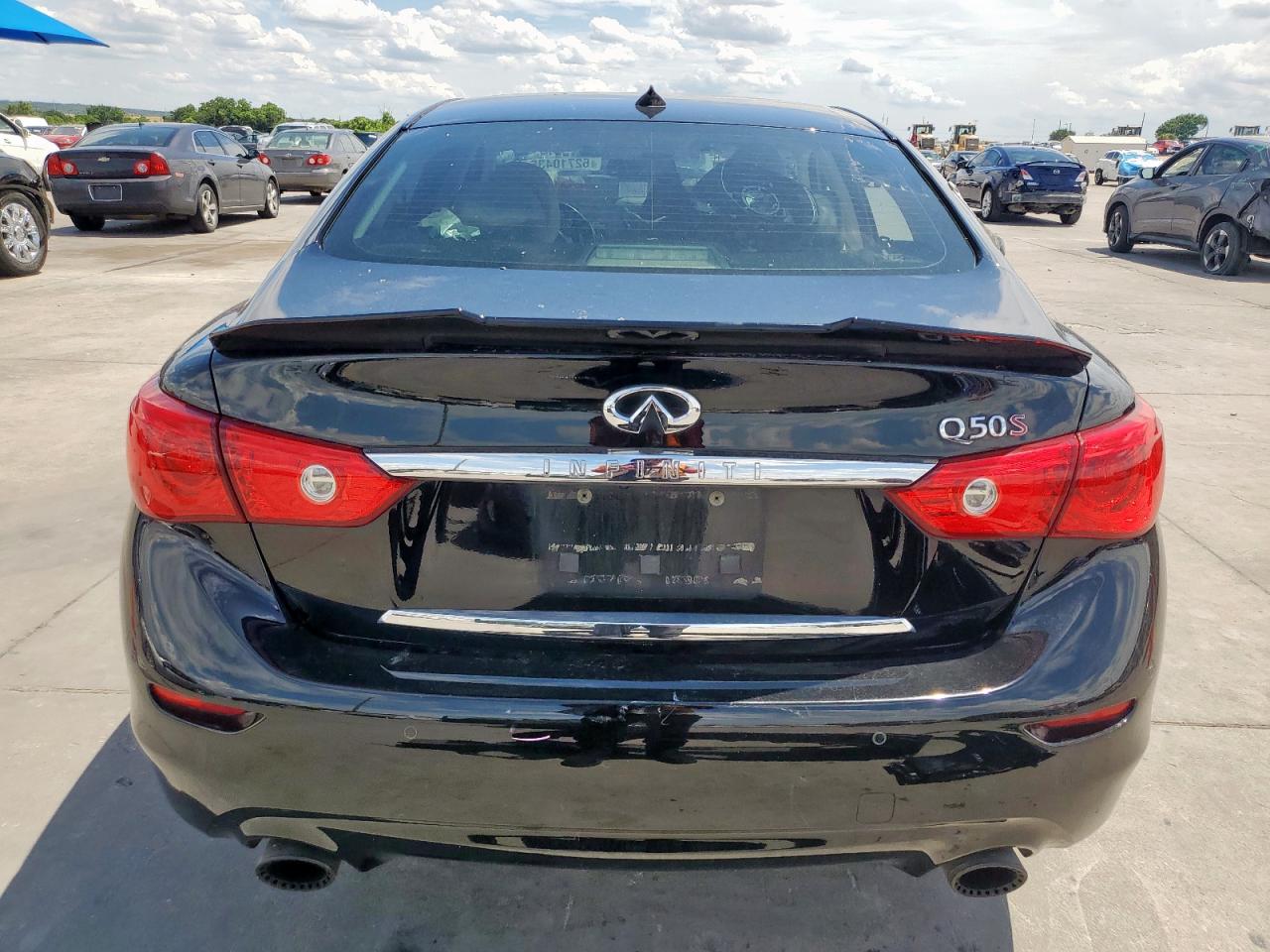 2019 Infiniti Q50 Red Sport 400 VIN: JN1FV7AP0GM421545 Lot: 62710435