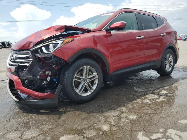  HYUNDAI SANTA FE 2018 Czerwony