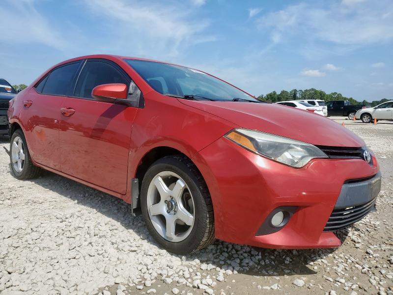  TOYOTA COROLLA 2014 Czerwony