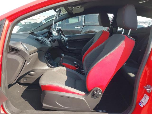 2017 FORD FIESTA ST-LINE RED