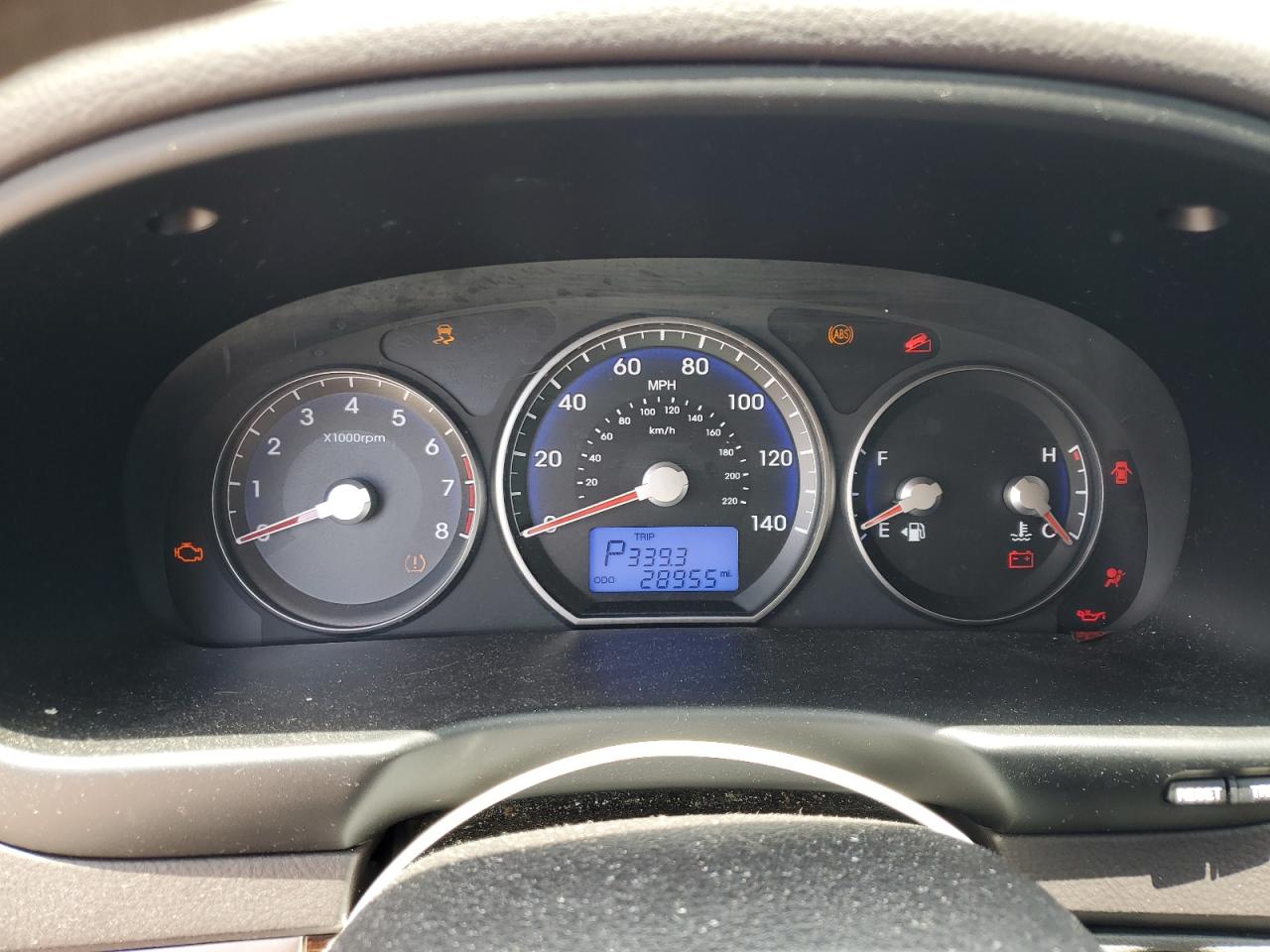 5XYZG3AB2CG095423 2012 Hyundai Santa Fe Gls