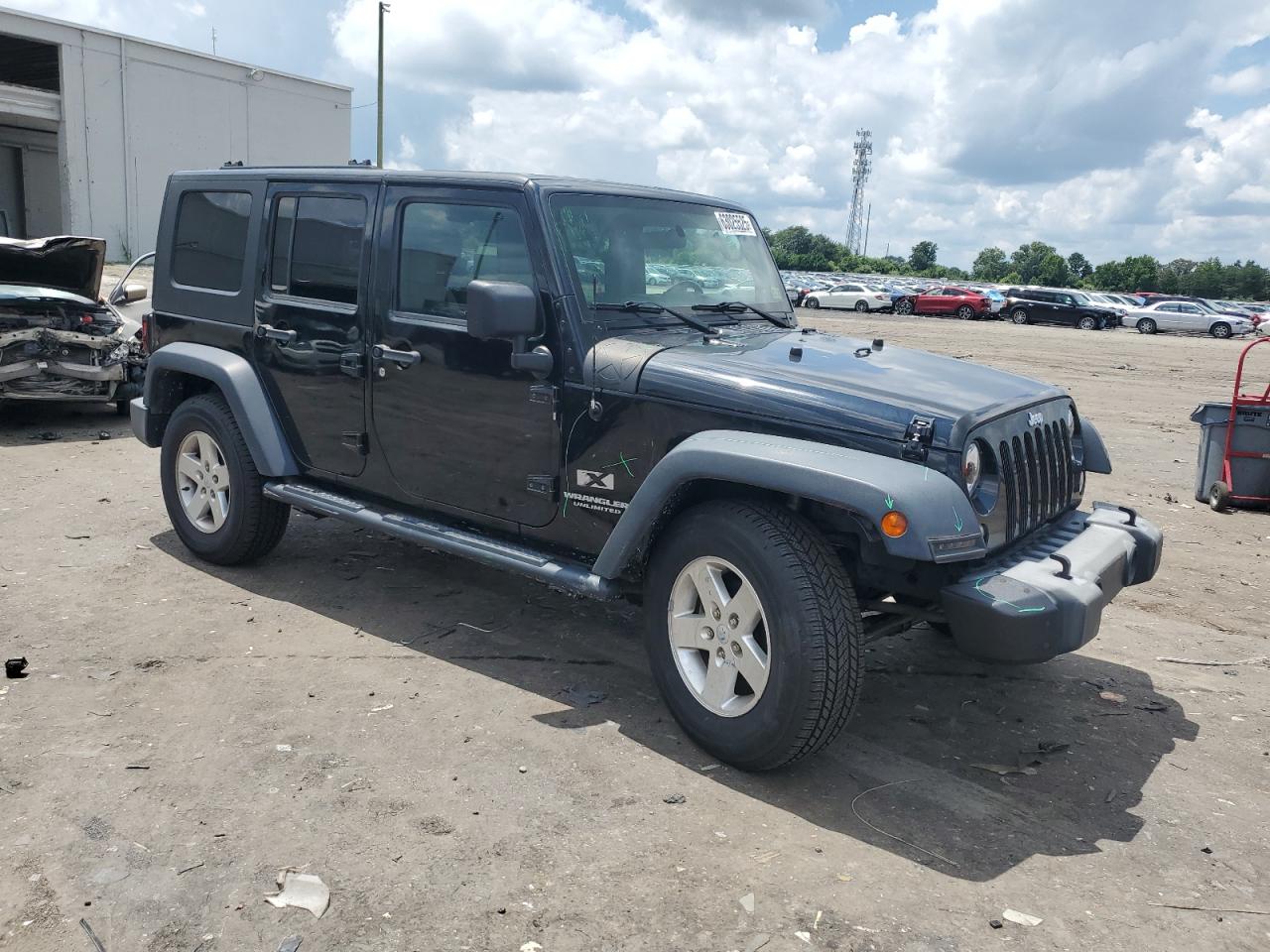 2007 Jeep Wrangler X VIN: 1J8GA39187L155888 Lot: 63025525