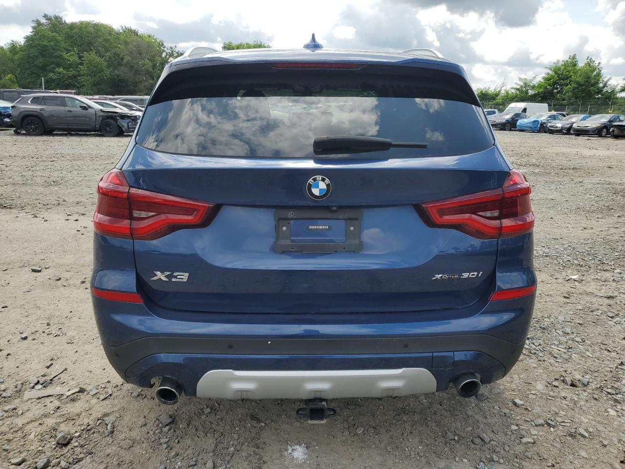 2021 BMW X3 xDrive30I VIN: 5UXTY5C01M9E76680 Lot: 64577015