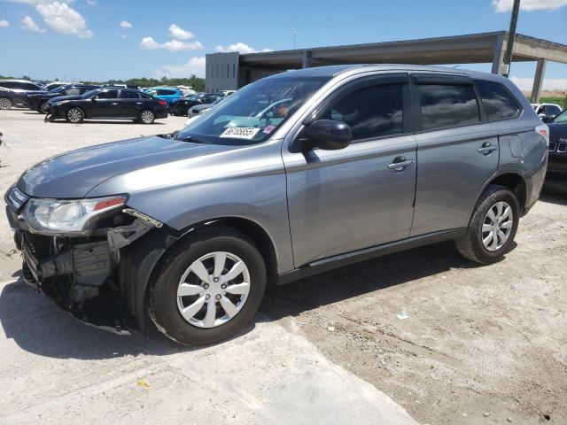  MITSUBISHI OUTLANDER 2014 Srebrny