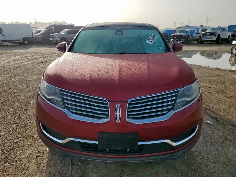  LINCOLN MKX 2018 Red