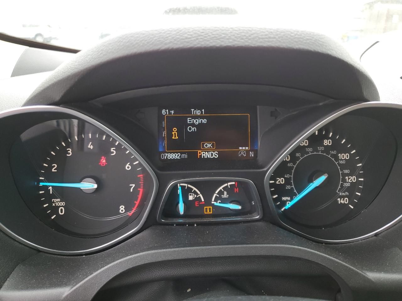 2017 Ford Escape Titanium VIN: 1FMCU0J91HUE97736 Lot: 64902905