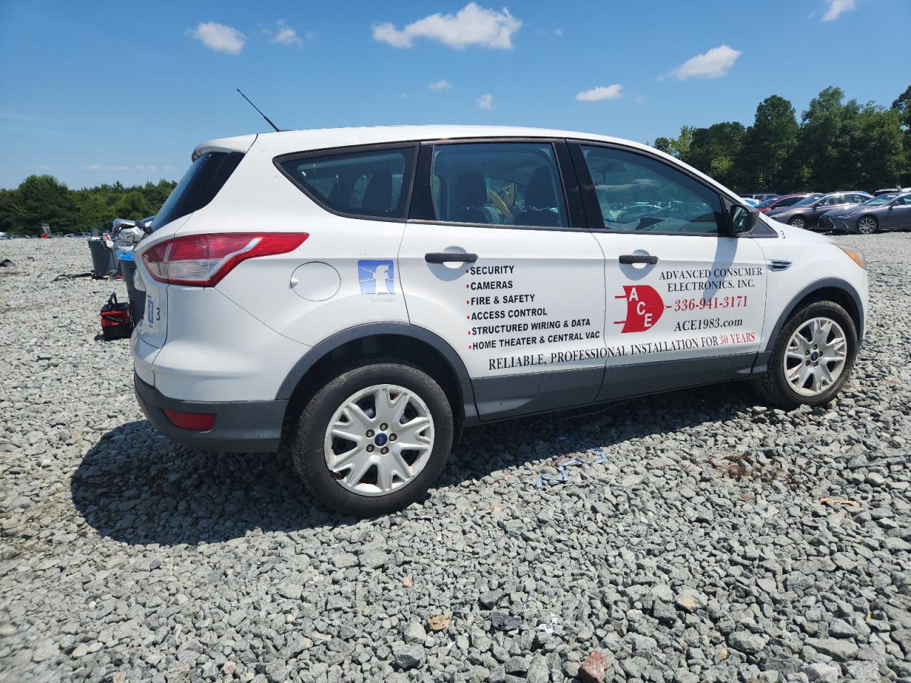 2013 Ford Escape S VIN: 1FMCU0F70DUA90735 Lot: 65550825