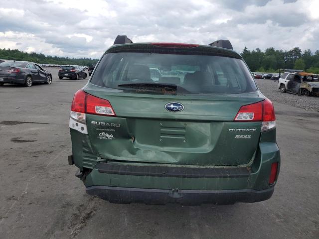  SUBARU OUTBACK 2013 Zielony