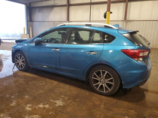  SUBARU IMPREZA 2017 Blue