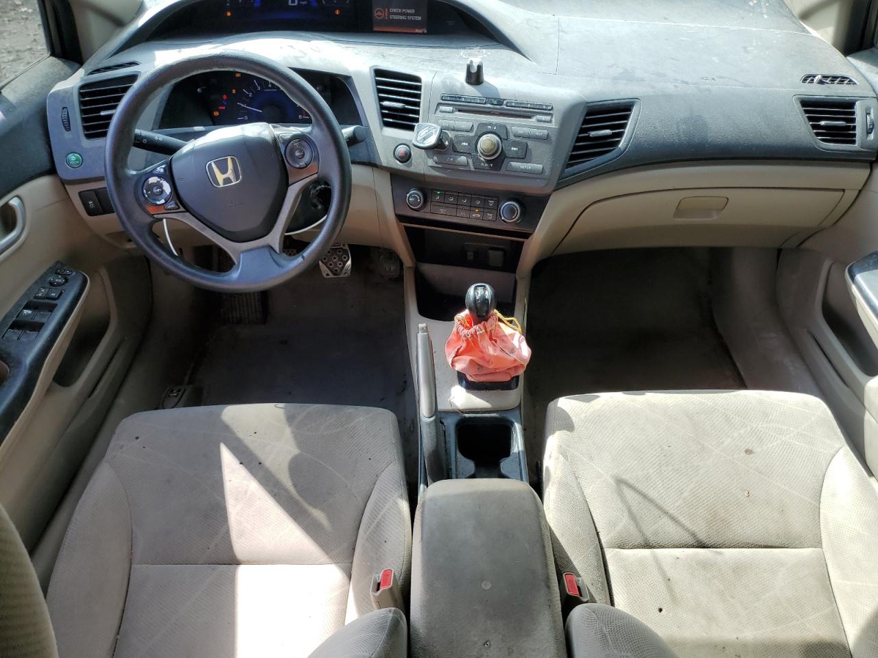 2012 Honda Civic Lx VIN: 19XFB2E54CE003015 Lot: 65130015